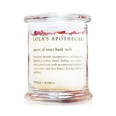 Afbeelding van Lola&#039;s Apothecary Crème Queen of Roses Lait de bain