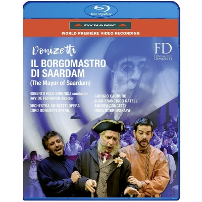 Afbeelding van Roberto Rizzi Brignoli &amp; Orchestra Donizetti Opera Donizetti: Il Borgomastro Di Saardam (Blu ray)