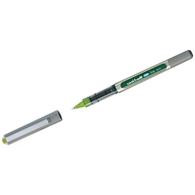 Afbeelding van Uni ball roller Eye Fine en Micro Fine, schrijfbreedte 0,5 mm, punt 0,7 lichtgroen liquid ink