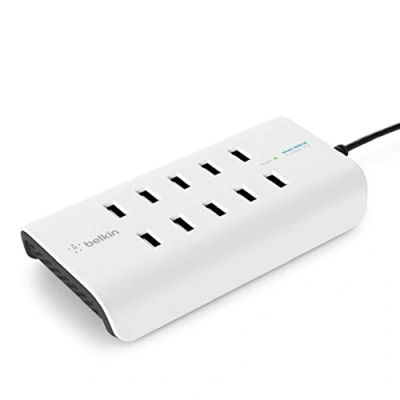 Afbeelding van Belkin RockStar USB laadstation 120 W Thuis Uitgangsstroom (max.) 24000 mA Aantal uitgangen: 10 x