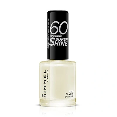Image de Rimmel 60 Seconds Super Shine Vernis à ongles Silver Bullet