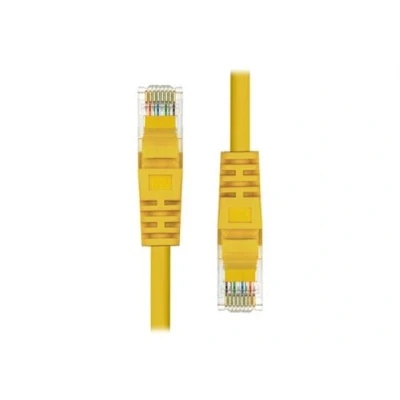 Image de ProXtend Cordon de raccordement RJ 45 (M) pour 5 m UTP CAT 5e moulé, sans crochet jaune