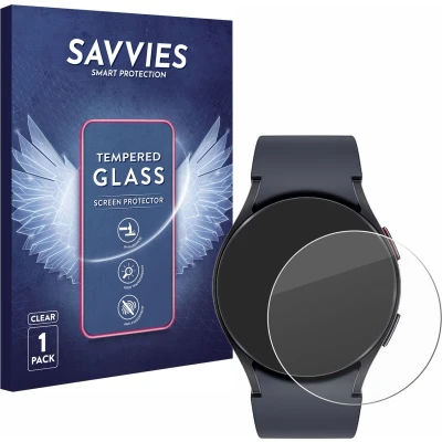 Afbeelding van Savvies Glas Screenprotector voor Samsung Galaxy Watch 6 (44 mm) Gehard Beschermglas 9H