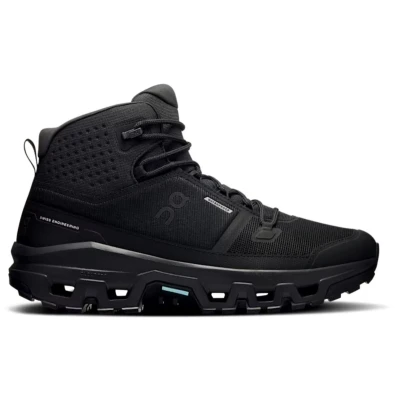 Afbeelding van On Cloudrock Mid 3MF10161043 Wandelschoenen Heren Black EU 48 Zwart