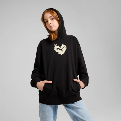 Image de Hoodie Flaming Love Enfant et Adolescent