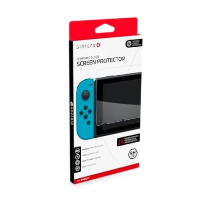 Afbeelding van Gioteck 9H gehard glas schermbeschermer Nintendo Switch