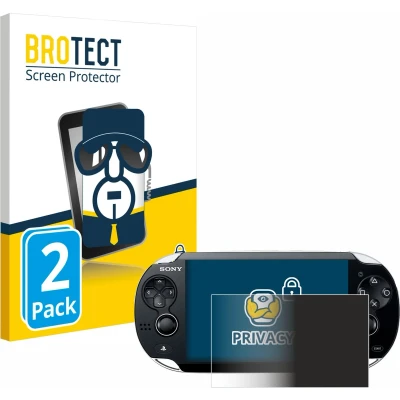 Afbeelding van BROTECT Anti spionnetje privacyfolie Beschermfolie tegen Blauw licht (PS Vita), Andere spelaccessoires,