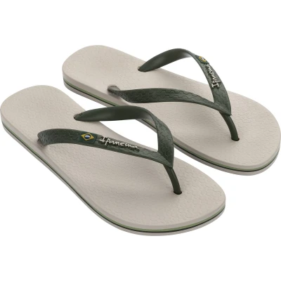 Afbeelding van Ipanema Classic Brasil Slippers Heren Beige/Green Maat 41/42