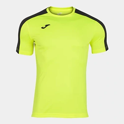 Afbeelding van Joma Academy III Shirt Korte Mouw Heren Geel / Zwart Maat: M