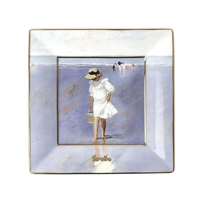 Afbeelding van Goebel® Joaquin Sorolla Decoratieve Schaal &quot;Na zonsondergang&quot; Porselein, 12cm