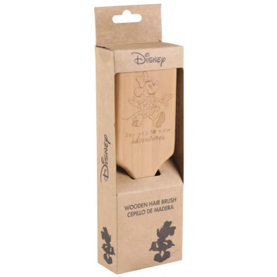 Afbeelding van Minnie Mouse, Haarborstels, Knopen losmakende haarborstel hout