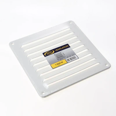Afbeelding van Gavo Schoepenrooster aluminium wit 19.5 x 19.5cm