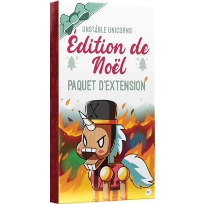Afbeelding van Asmodee TeeTurtle Unstable Unicorns Uitbreiding: Kersteditie Bordspellen Kaartspellen Volwassenen en kinderen vanaf 8 jaar 2 tot spelers Franse versie