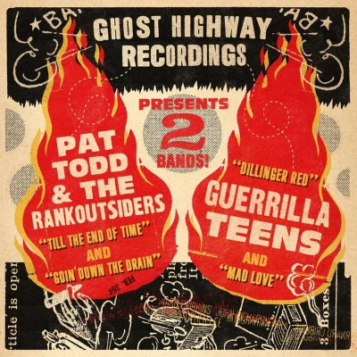 Afbeelding van Pat Todd &amp; The Rank Outsiders Guerilla Teens Split (LP)