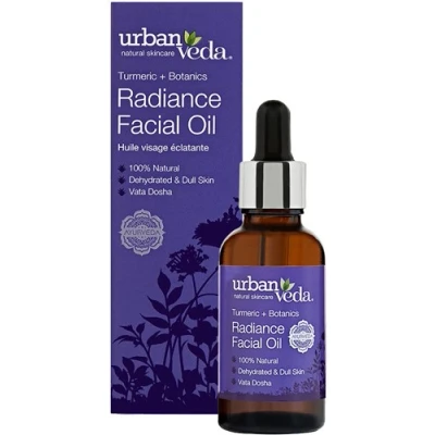Afbeelding van Urban Veda Radiance Facial Oil Ayurveda Natuurlijk Verzorgend Vegan Dierproefvrij Vrij van parabenen