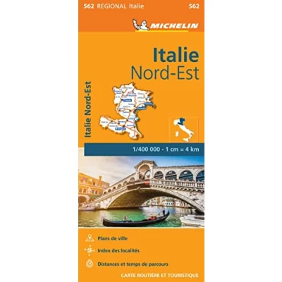 Afbeelding van Michelin 562 Italie Nord Est Noordoost