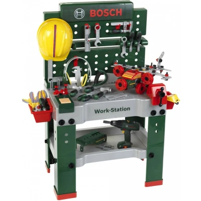 Afbeelding van Gereedschapsset voor kinderen Klein Bosch Workstation N 1