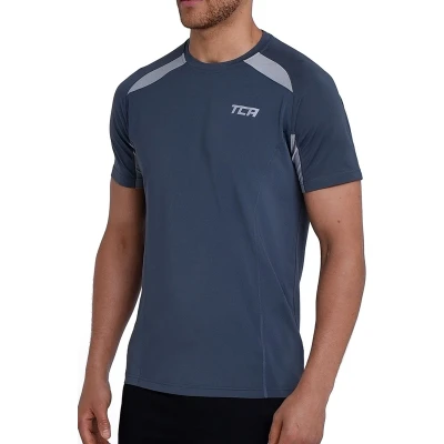 Afbeelding van QuickDry Compressietop met Korte Mouwen voor Heren Grijs
