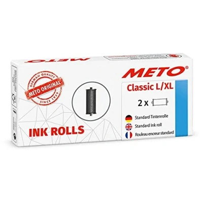 Afbeelding van Inktrol Meto Classic L/XL gele clip verpakt per 2 stuks