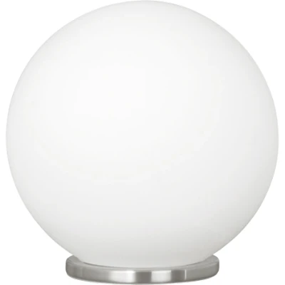 Afbeelding van EGLO Rondo Tafellamp 1 Lichts Ø200mm. Zilver Wit