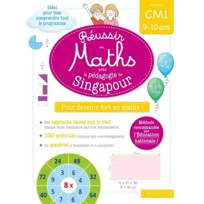 Image de Réussir en maths avec Singapour CM1
