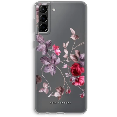 Afbeelding van Case Company® hoesje geschikt voor Samsung Galaxy S21 Plus Mooie bloemen Soft Cover Telefoonhoesje Bescherming aan alle Kanten en Schermrand