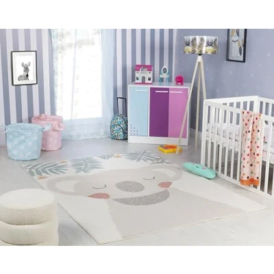 Afbeelding van SURYA Vloerkleed Kinderkamer, KinderTapijt, SpeelTapijt Koala KOOKY Meerkleurig/Taupe 160x213 cm