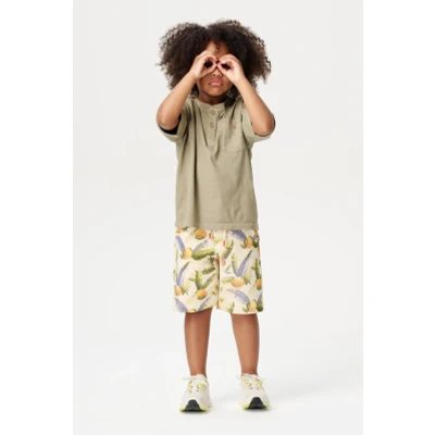 Image de Shorts Lamar Tropical pattern Off white 92
