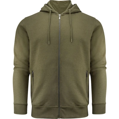 Afbeelding van James Harvest SWEATVEST WESTWOOD HEIGHTS 2132027 mosgroen