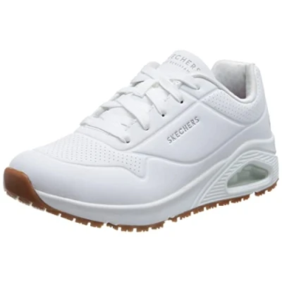 Afbeelding van Skechers UNO Sneakers laag, Dames, Maat: 38, White Pu