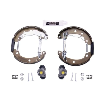 Afbeelding van HELLA Shoe Kit Pro 8DB 355 004 381 Remschijf, trommelrem Met wielremcilinder, stel element