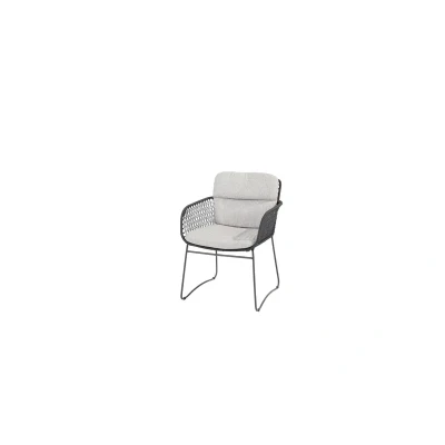 Afbeelding van Aprilla dining stoel antraciet incl. 2 kussens 4SO