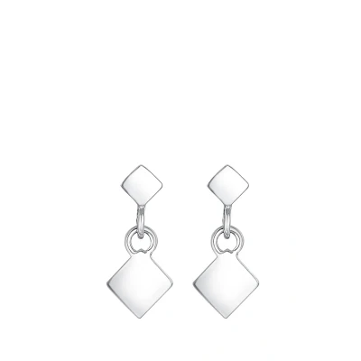 Afbeelding van Elli Viereck GEO Trend Minimal Filigran Oorbellen, Dames, Maat: One Size, Silber