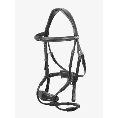 Image de LeMieux Bride Kudos Clear Arc Noir/Argent