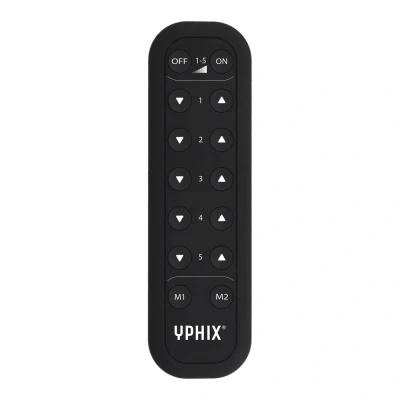 Afbeelding van Yphix Rf Afstandsbediening Tbv Led Dimmers Cv 5zd Cc 350 En 700 Zwart LEDdirect.nl