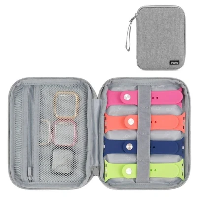 Afbeelding van Apple Watch Organizer smartwatch bandjes &amp; accessoires Small Grijs