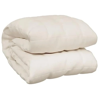 Image de vidaXL Couverture lestée Crème clair 220x240 cm 15 kg Tissu3154828