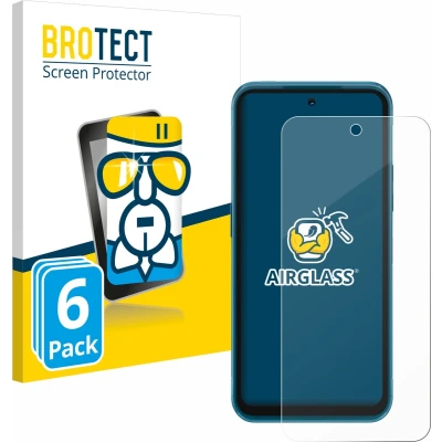 Afbeelding van BROTECT Screenprotector voor Nokia XR20 Folie Beschermfolie Beschermglas transparant (6 Stuks)