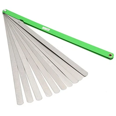 Afbeelding van Fafeicy 300 mm afstandsdiktemeter, 17 metrische messen, meetgereedschap van roestvrij staal met een dikte 0,02 1 mm, draai en opvouwbaar