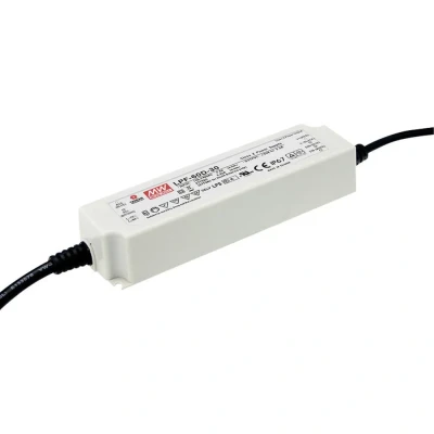 Afbeelding van Mean Well LPF 60D 12 LED driver, transformator Constante spanning, stroomsterkte 60 W 5 A 7.2 V/DC Dimbaar, PFC schakeling,