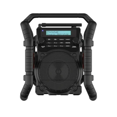 Afbeelding van PerfectPro UBOX 500R Bouwradio FM RDS DAB+ bluetooth USB aux in werkt op netstroom &amp; batterij