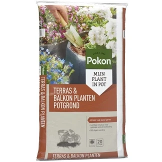 Afbeelding van Potgrond Pokon 20 liter (Terras &amp; Balkon, Meststof, RHP)