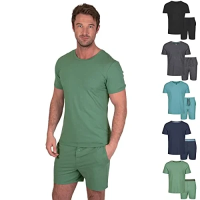Afbeelding van Light &amp; Shade Lsset011 lsset012 Pyjama voor heren, groen, L