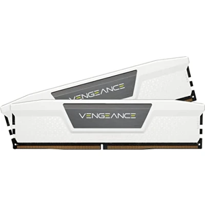 Afbeelding van Corsair DDR5, 6000MT/s 48 GB 2x24 DIMM, ongebufferd, 30 36 76, standaard PMIC, XMP 3.0, VENGEANCE (2 x 24GB, 6000 MHz, DDR5 RAM, DIMM 288 pin), Wit