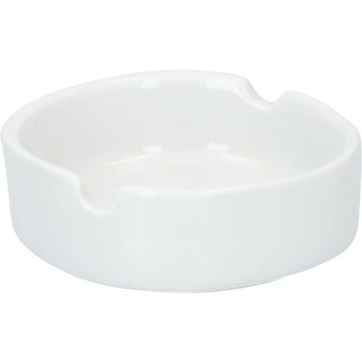 Afbeelding van Lifetime Witte Porselein Asbak Doorsnede 8 cm.