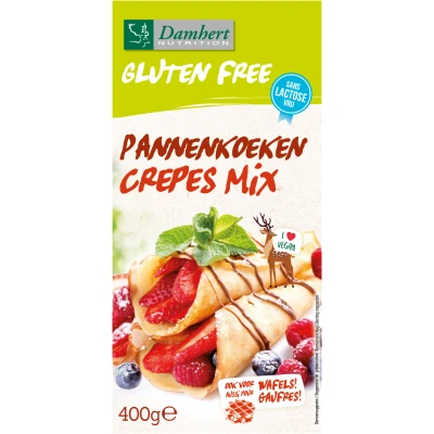 Afbeelding van Pannenkoeken en Wafelmix Gluten &amp; Lactosevrij Bio