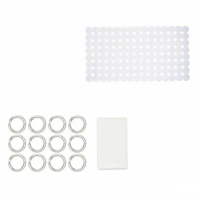 Afbeelding van Badset Wit PVC Polyethyleen EVA (12 Stuks)