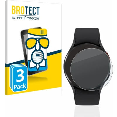 Afbeelding van BROTECT Screenprotector voor Samsung Galaxy Watch 4 (40mm) Folie Beschermfolie Beschermglas matte (3 Stuks)