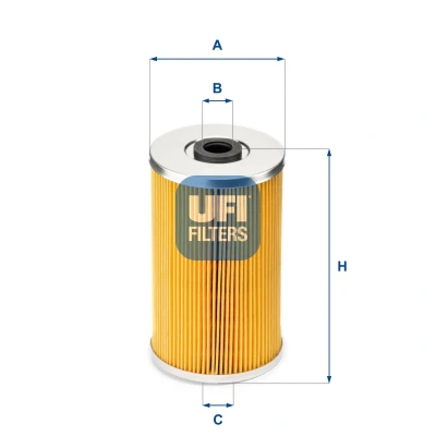 Afbeelding van UFI Brandstoffilter 26.609.00