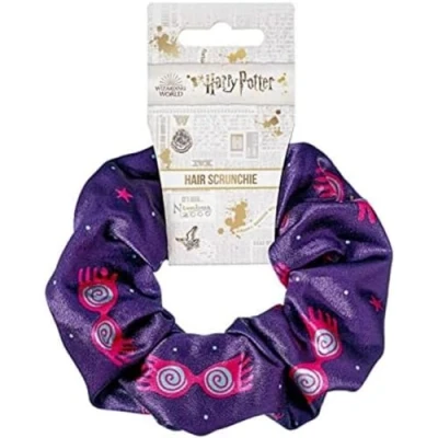 Afbeelding van Harry Potter Luna Lovegood Navy &amp; Pink Hair Scrunchie